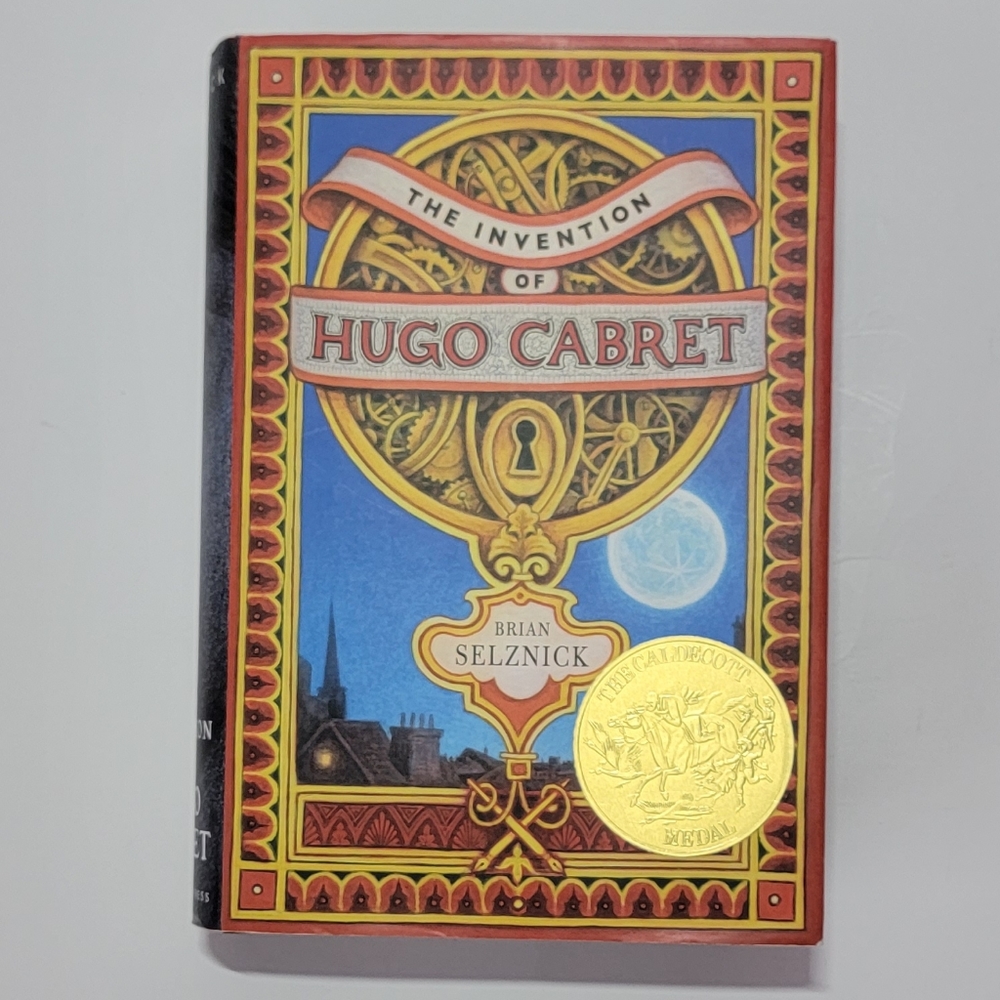 The Invention of Hugo Cabret Hardcover  Illustrated Book Of 2007.